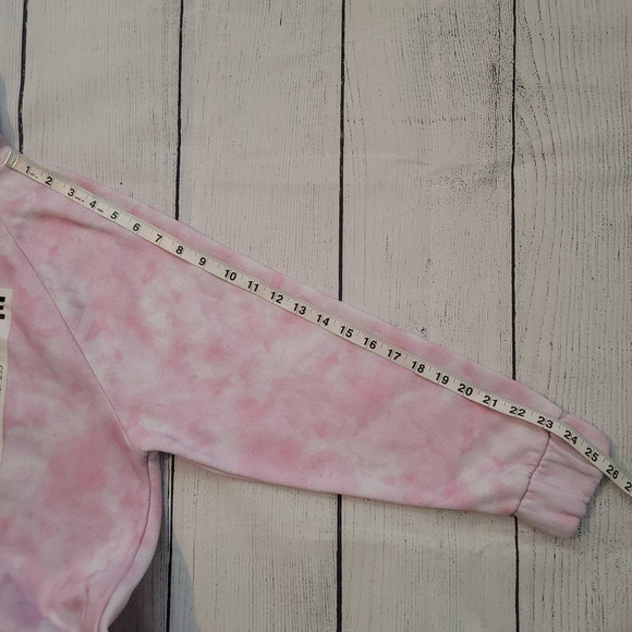 Barbie x Skinny Dip Pink Tie Dye Femme Forever Hoodie -Size:	8 - Picture 6 of 7